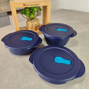 Kit 3 Peças Cristalwave Geração II Azul