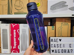 Garrafa Aquavibe com Canudo Flexível 2 Litros Mar Profundo