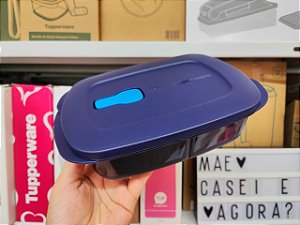 Cristalwave Retangular com Divisórias Geração II 1 L Azul