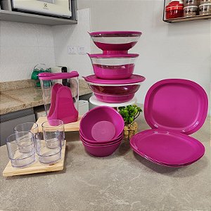 Kit 16 Peças Servir Rabanete