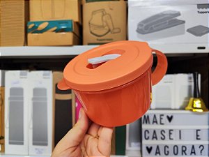 Caneca Cristalwave Redonda 470ml Laranja e Branco