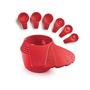 Xícaras Medidoras Geração 2 Vermelho