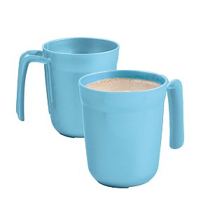 Caneca Allegra 400 ml Azul Claro