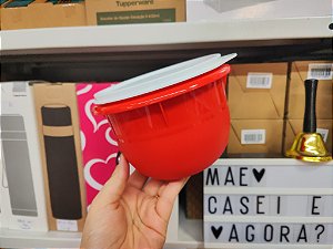 Batedeira 1 Litro Vermelho e Tampa Branca