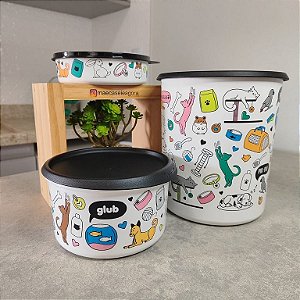 Kit 3 Peças Petiscos