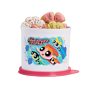 Tupper Redondinha 500 ml Powerpuff Girls (Meninas Superpoderosas)