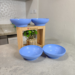 Kit 4 Unid. Tigelinha Ideal 400 ml Cobalto