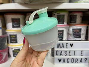 Dosador de Leite Verde Água