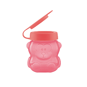 Tupper Ursinho 300 ml Rosa