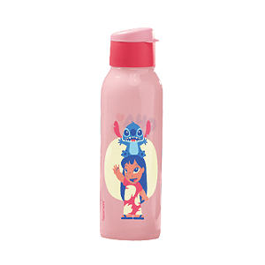 Eco Tupper Plus 750 ml Stitch Ohana Rosa