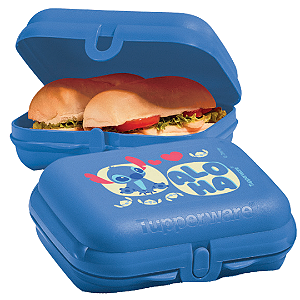 Tupper Snack Pequeno Stitch Ohana