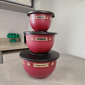 Kit 3 Peças Murano Sabor na Brasa