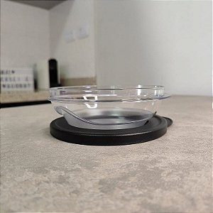 Tigela Design 250 ml Tampa Preta