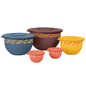 Kit 5 Peças Murano 80 Anos