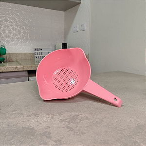 Escorredor Indispensável Pequeno Rosa Quartzo