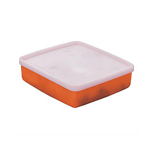 Refri Box Quadrado 400 ml Laranja