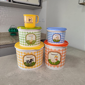 Kit 5 Peças Da Roça
