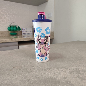 Copo com Bico 470 ml Stitch & Angel