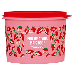 Tupper Caixa 1,1 Litros Morango do Amor