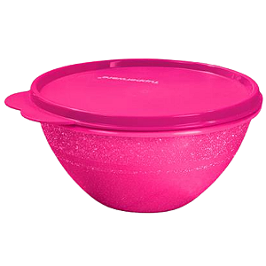 Tigela Maravilhosa 500 ml Rosa com Glitter