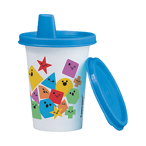 Copinho com Bico 200 ml Baby Encaixe Geométrico
