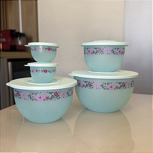 Kit 5 Peças Murano Pétalas