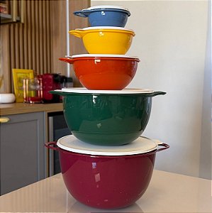 Kit 5 Peças Criativa Coloridas