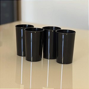 Kit 4 Unid. Copinhos 145 ml Black