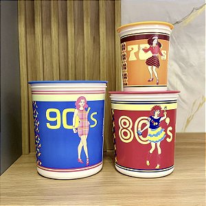 Kit 3 Peças Super Instantânea Slim Anos 90, 80 e 70