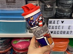 Copo com Bico 470 ml Vingadores
