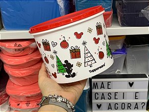 Tupper Caixa 2,4 Litros Natal Mickey