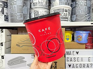 Tupper Caixa Café e Filtro Círculos 700 g / 3,7 L