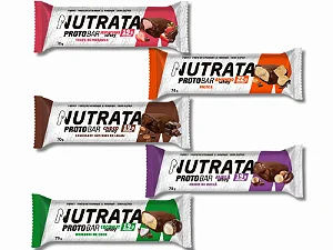 Proto Bar - Cx com 9und de 70g cada (R$8,63 a unidade) - Nutrata