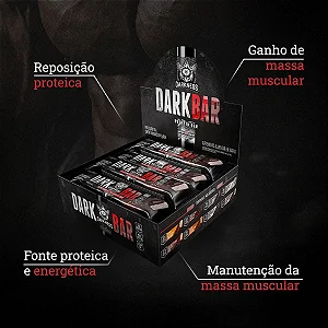 Dark Bar Darkness - Cx com 8 und de 90g cada (R$14,65 a unidade) - Integralmedica