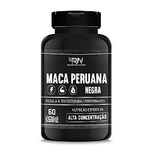 Maca negra - 60 Caps - RN Suplementos nutricionais