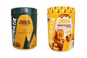 Pasta de amendoim Pistache/ Doce de leite Havanna - 250g - Nutrata