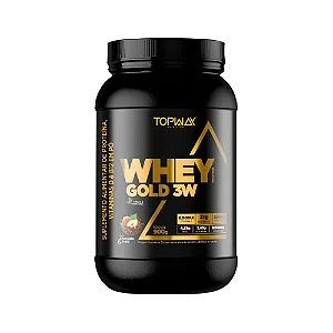 Whey 3w Gold 900g - Chocolate com avelã - Topway