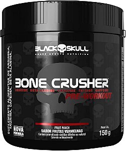 Pré- treino Bone Crusher - 150g - Black Skull