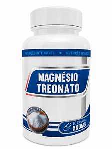 Magnésio Treonato - 60 caps - RN Suplementos alimentares