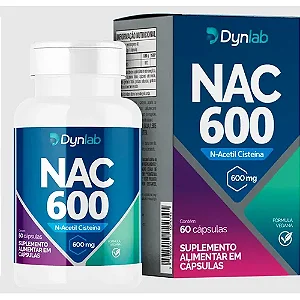 NAC 600mg - 60 caps - Dynlab
