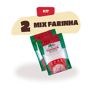 Pack 2 Mix Farinha sem glúten