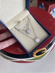 Escapulario São Bento Moissanite