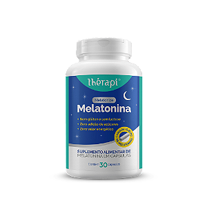 Melatonina Cápsulas - 30 caps - Melatonize THÉRAPI