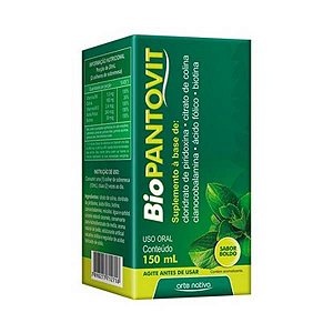 Biopantovit (Boldo + Complexo B) Solução Oral ARTE NATIVA 150ml