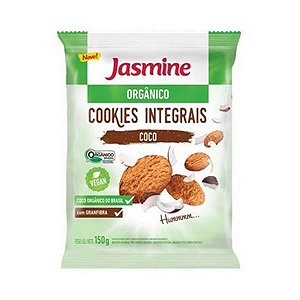 Cookies Integrais de Coco Orgânico JASMINE 150g