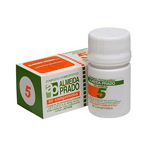 Complexo Homeopático Nº 5 ALMEIDA PRADO (Gripe) 60 Comprimidos