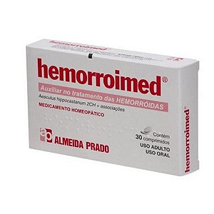 Hemorroimed Complexo Homeopático ALMEIDA PRADO (Hemorróidas) 30 Comprimidos