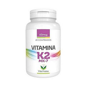 Vitamina K2 MK-7 VITAL NATUS 149mcg 60 Comprimidos