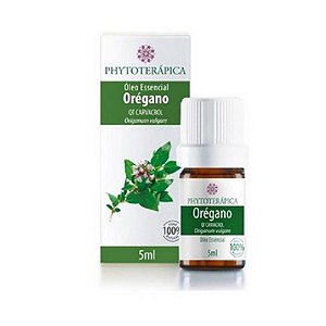 Óleo Essencial de Orégano (Origanum vulgare) PHYTOTERÁPICA 5ml