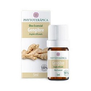 Óleo Essencial de Gengibre (Zingiber officinalis) PHYTOTERÁPICA 5ml